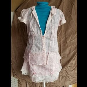 Top and Skirt Set
